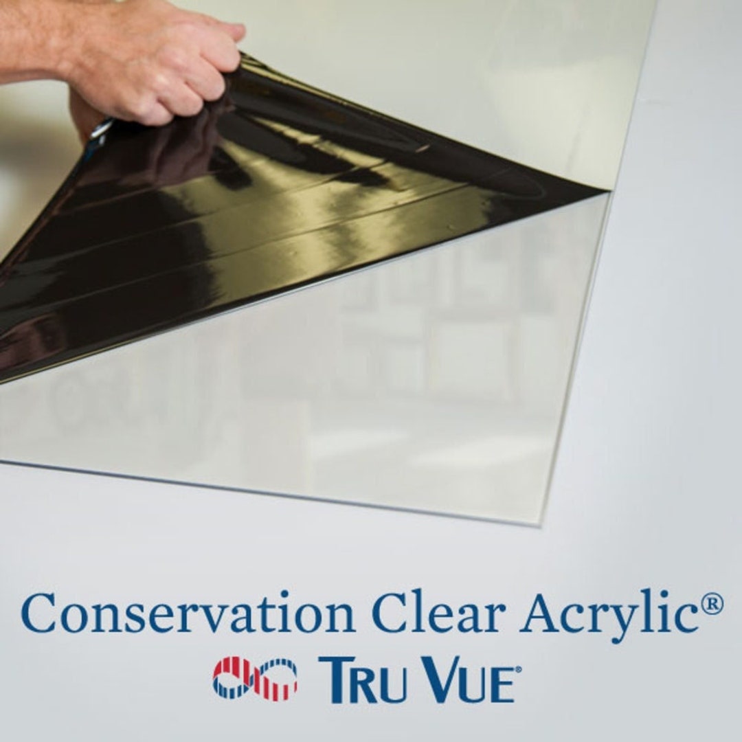 Conservation Clear Acrylic Plexiglass Protect Your Valuable Artwork