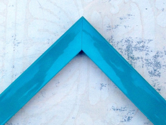 Turquoise Blue Picture Frame- Shiny Lacquer Photo Frame- A5 A4 A3 4x4 4x6 5x5 5x7 8x8 8x10 8.5x11 9x12 11x14 11x17 12x12 16x20 18x24 24x30