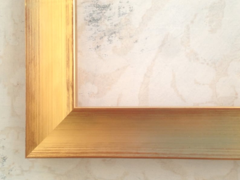 Contemporary Gold Picture Frame Photo Frame A4 A4 A3 4x4 5X5 Etsy New