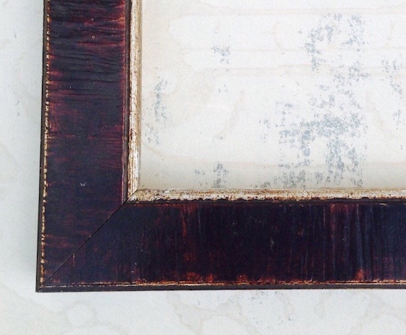 Rustic Wood Picture Frame - Diploma Frame- 4x4, 4x6, 5x5, 5x7, 8x8, 8x10, 8.5x11, 11x14, 16x20 Custom Mahogany Wood Frames