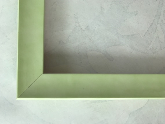 Mint Green Picture Frame- Shiny Lacquer Finish- A5 A4 A3 4x4 4x6 5x5 5x7 6x6 6x8 8x8 8x10 8.5x11 9x12 11x14 11x17 12x12 16x20 18x24 24x30