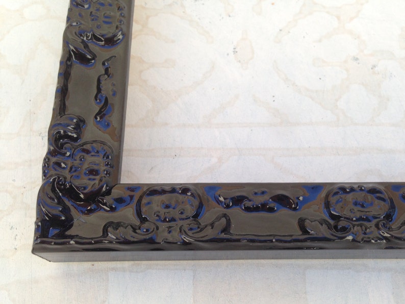 Ornate Black Picture Frames Gothic Home Decor 4x4 4x6 5x7 8x8 8x10 8 5x11 12x12 Lacquer Frame Custom Sizes