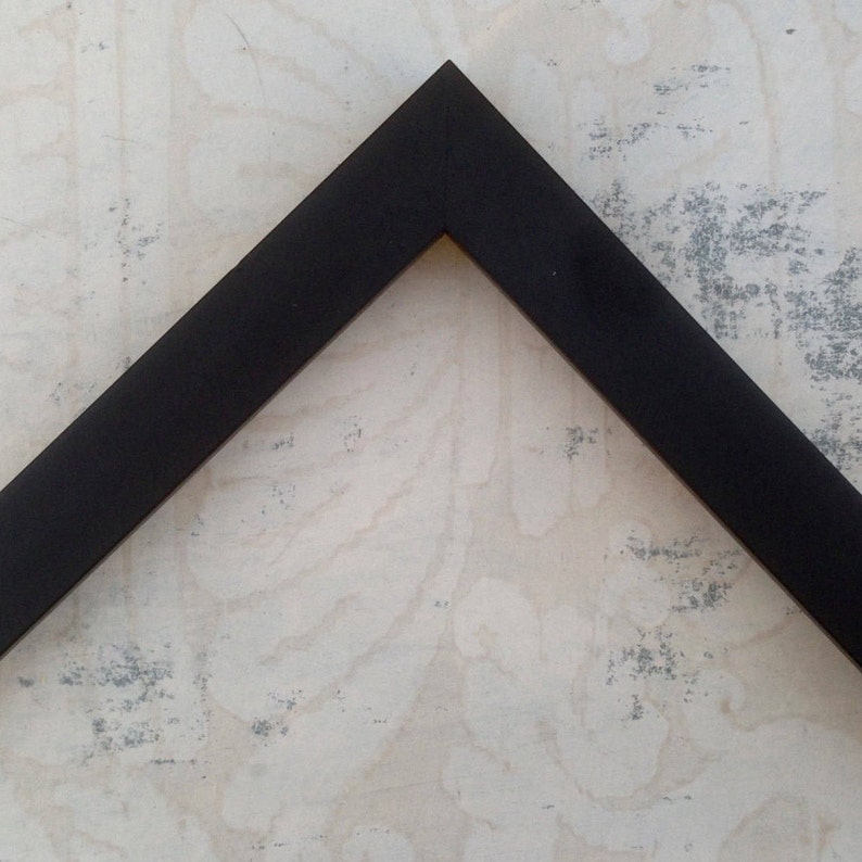 Simple Black Picture Frame Minimalist Square Black Photo Etsy Canada