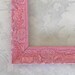 Ornate Pink Picture Frame, Nursery Decor, Shabby Chic Frames - 4x6, 5x7, 8x8, 8x10, 8.5x11, 11x14, 12x12, 16x20, 20x24, 24x30, 24x36 