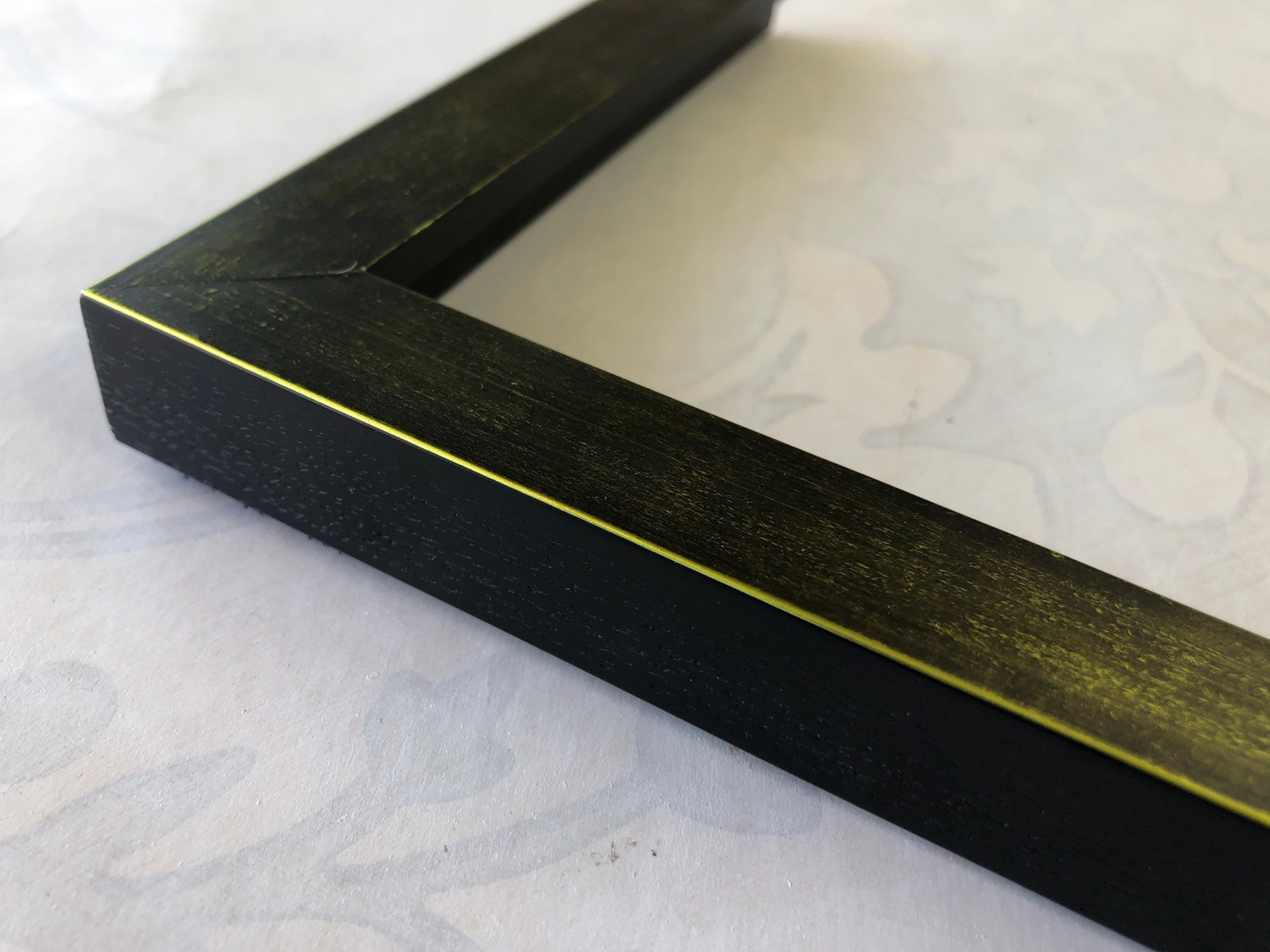 Distressed Green Picture Frame Metallic Modern A3 A4 4x4 | Etsy