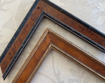 Burlwood Picture Frame- English Country- Custom Picture Frame- Diploma Frame- 5x7 6x8 8x10 8.5x11 11x14 11x17 16x16 16x20 A6 A5 A4 A3