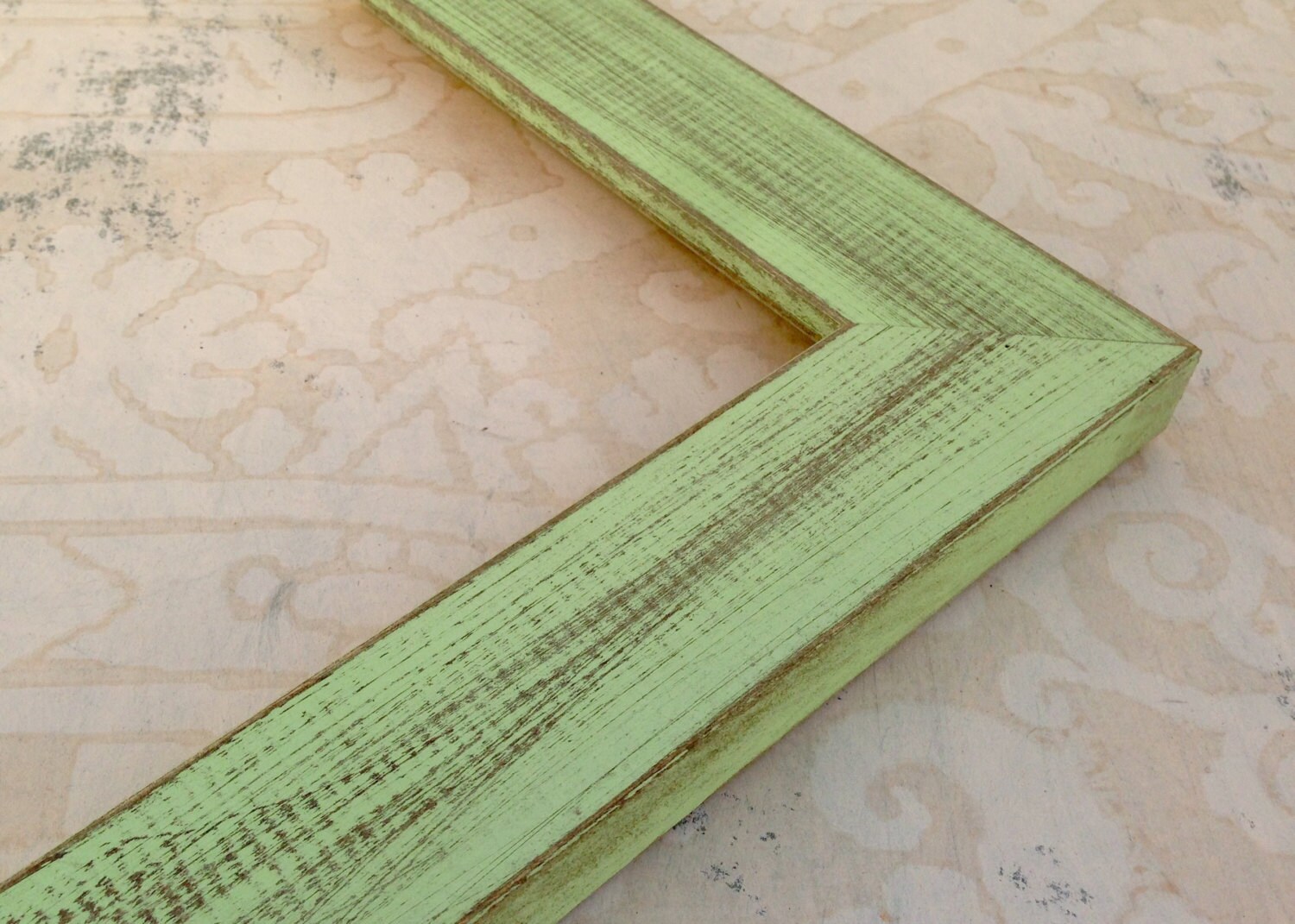 Rustic Green Picture Frames Reclaimed Barn Wood Frames Etsy