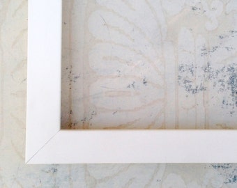 Simple White Picture Frames- Gallery Frame- Minimalist Design-Diploma Frame- 5x5, 5x7, 8x10, 8.5x11, 10x10, 11x14,12x12, 16x20, 18x24, 24x30
