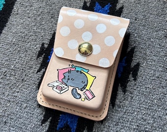 Funda de piel para Nintendo DS Lite - Carga superior - personalizable