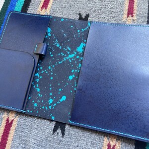 Leather COMPOSITION Notebook Cover - Customizable - Etsy