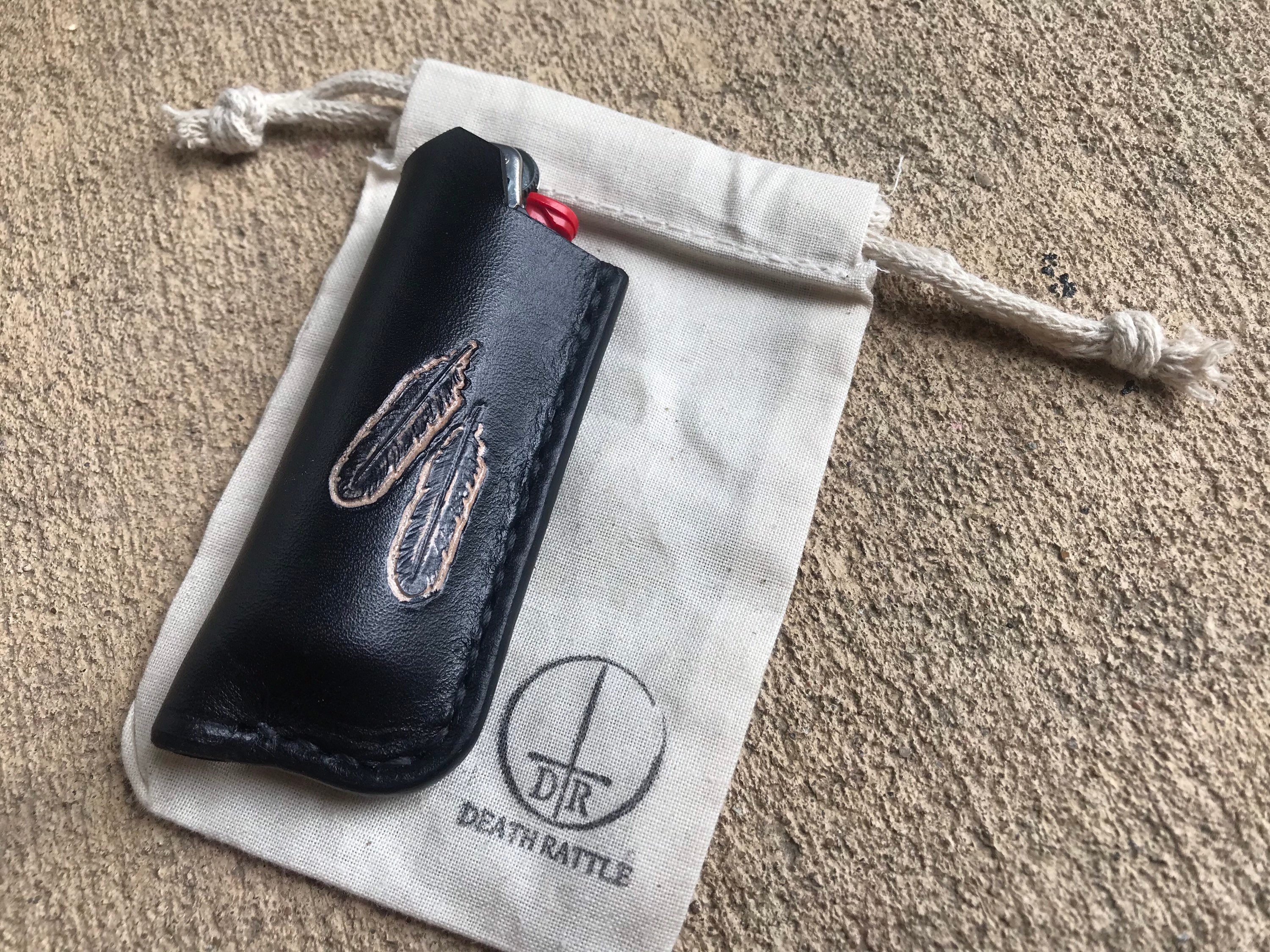 Leather LIGHTER Case for Use With BIC Lighter Lighter Cover Etsy Canada