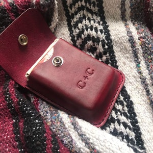 Leather Playing Cards Case Handmade Genuine Leather - Etsy