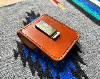 Leather Miyoo Mini Handheld Console Case w/ Belt Clip -  Miyoo Mini V1, V2, V3 and V4 Case - customizable