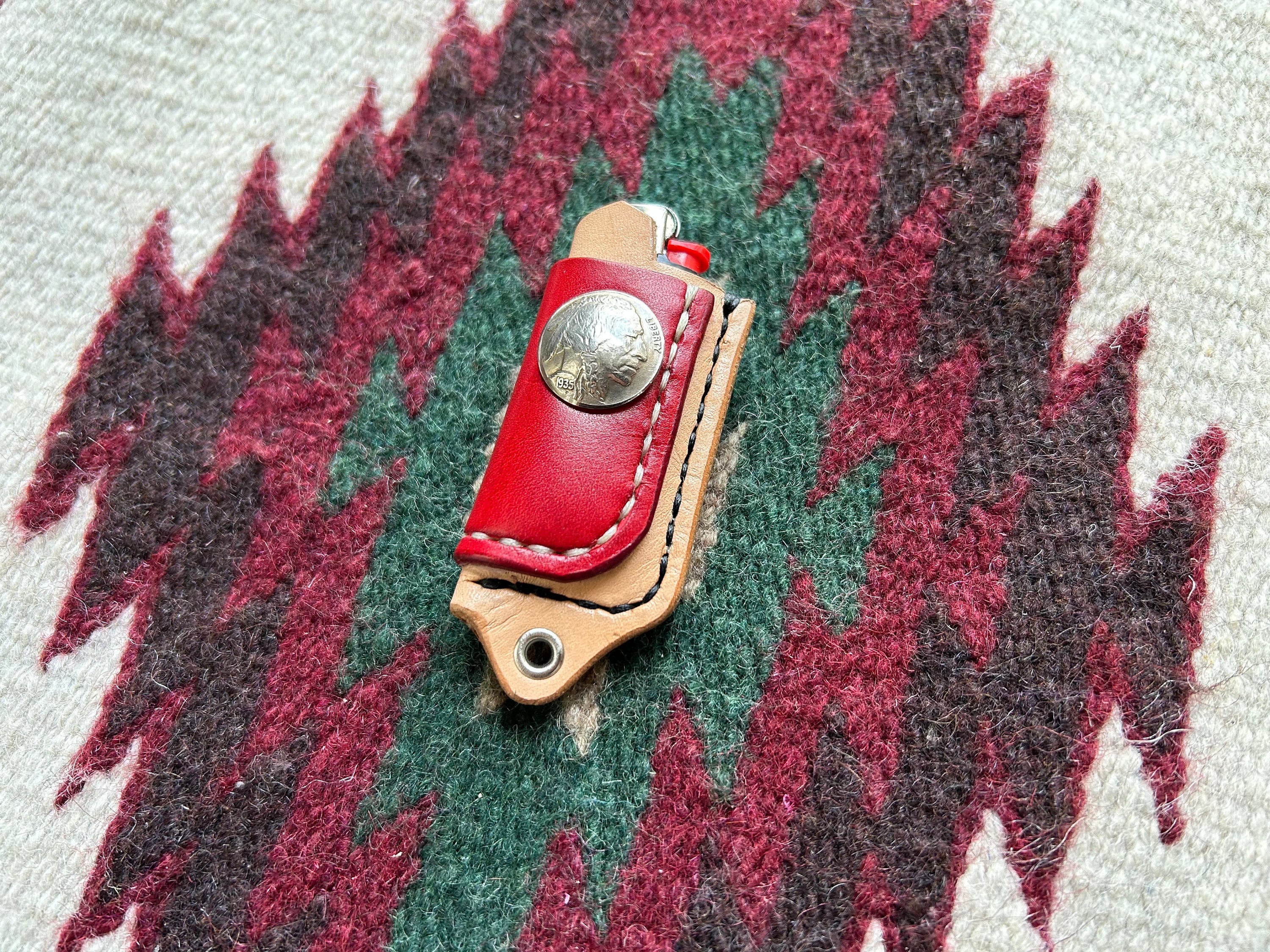 Leather Lighter Keychain – Hughesfarms