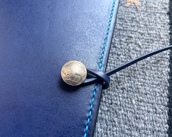 Leather COMPOSITION notebook cover - customizable