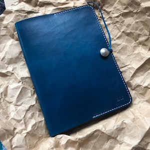 Leather COMPOSITION Notebook Cover - Customizable - Etsy