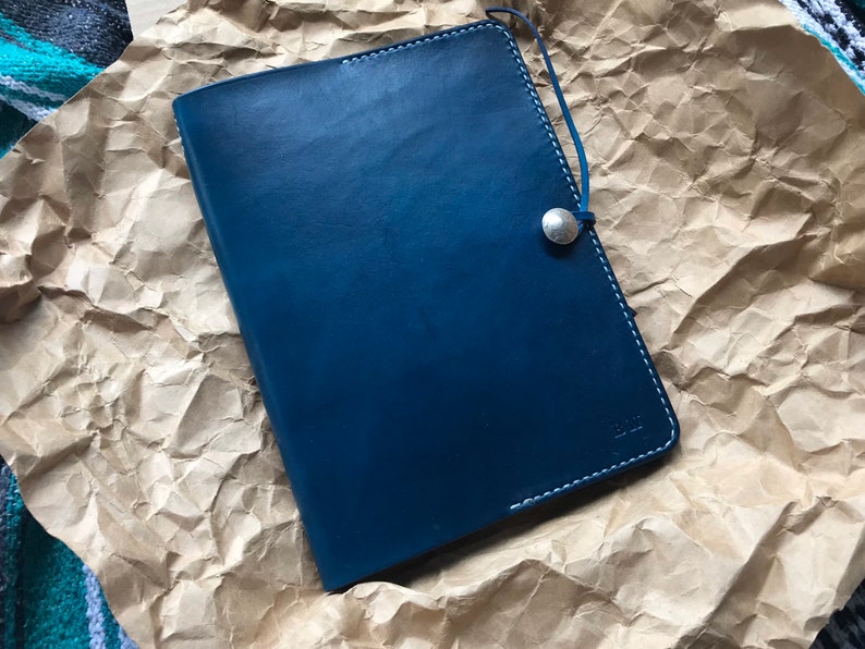 Leather COMPOSITION Notebook Cover - Customizable - Etsy