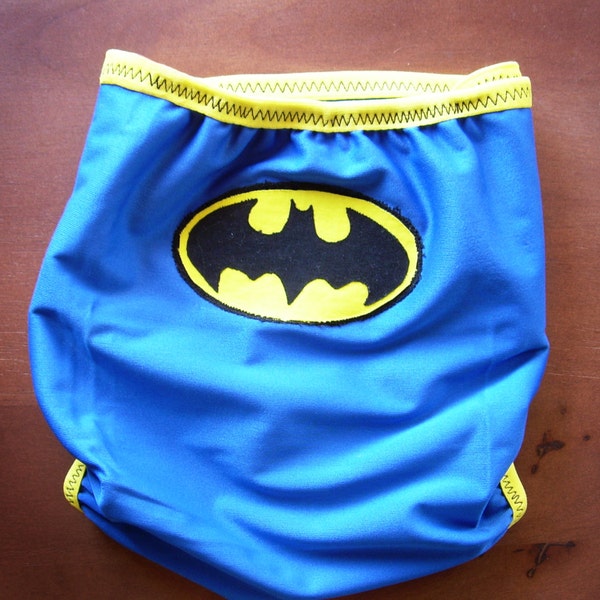Batman Cloth Diaper Cover
