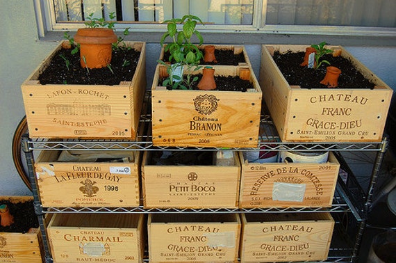 Wine crate storage hotsell