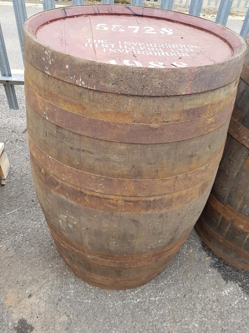 Barrel Head/Top/Used Wine BarrelOak BarrelReclaimed Wood Etsy