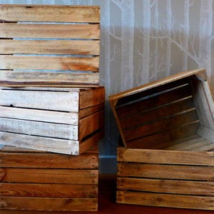 Vintage wood crates -  España