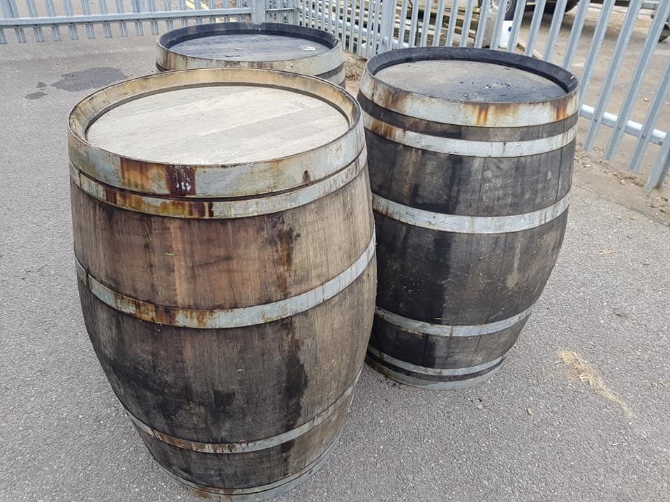 WINE OAK BARREL Port Wooden Keg Barrels Cider Pub Table Whisky Cask