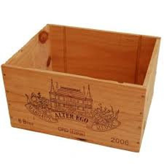 Marked Seconds 6 Bottle Size French Wooden Wine Crate Box Hamper Genuine Reclaimed Wooden Wine Boxes Are The Latest Sought After For Many Homes And Businesses Alike These Have Come Straight In From France