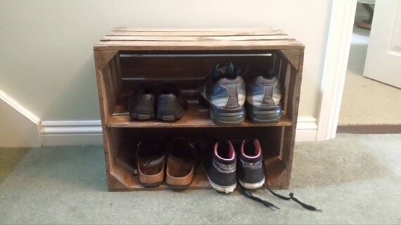 Shoe crate box sale