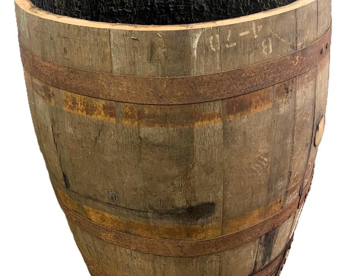 3/4 Size Whiskey Barrel Cask - Choose your quantity, Free delivery - Reclaimed Oak Cask Planters - Freshly Made to Order…