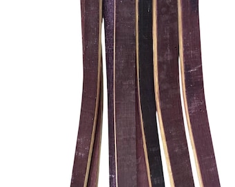 Solid Oak RED WINE Barrel STAVES -  Authentic Rustic wood, non charred staves