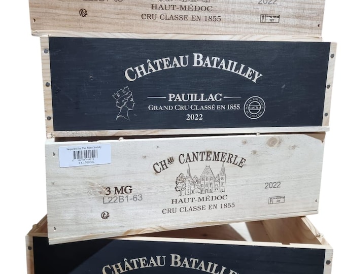 FRENCH MAGNUM Wine Box – 3 Bottle size, Pack of 4 - Ideal Shop / Market / Retails display boxes