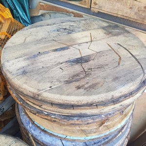 Wine Barrel Lids / Tops / Heads from Whisky Bourbon Wine and Port Barrels / Casks