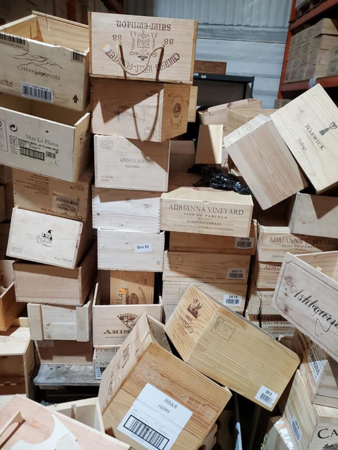 Pack of 6 Genuine WOODEN WINE BOXES Ideal Storage Crates Cheapest Price on Etsy Etsy UK