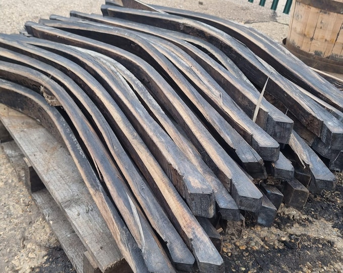 Authentic Sherry Oak Cask Staves – 50 Year Old Barrel Wood (128cm)