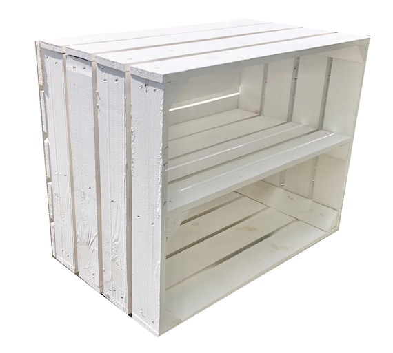 Cajas De Madera Flameadas - Pack De 4, Medidas 50x40x30 Cm, Ideales Como Zapatero, Estante O Decoración Rústica