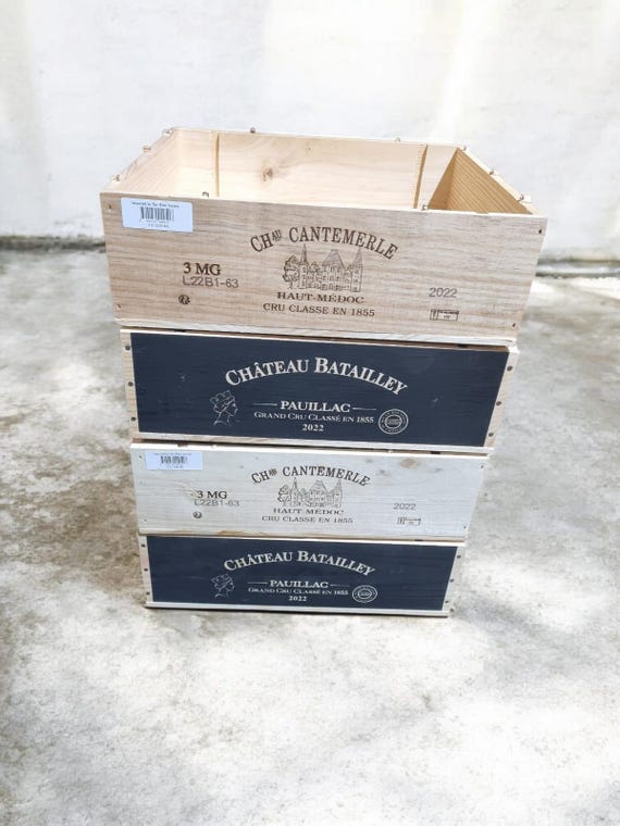 FRENCH MAGNUM Wine Box – 3 Bottle Size, Pack of 4 - Ideal Retail