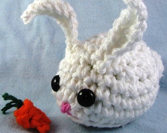 Amigurumi Crochet Pattern - Quick and Easy Cute Bunny and Carrot