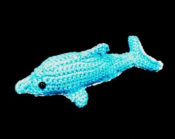 Amigurumi Crochet Pattern - Quick and Easy Cute Dolphin Porpoise