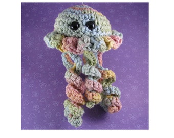 Amigurumi Crochet Pattern - Quick and Easy Cute Jellyfish