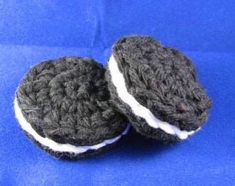 Amigurumi Crochet Pattern - Quick and Easy Cute sandwich cookies