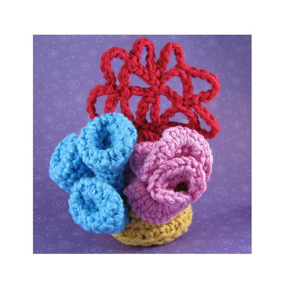 Amigurumi Crochet Pattern - Quick and Easy Cute Coral Reef