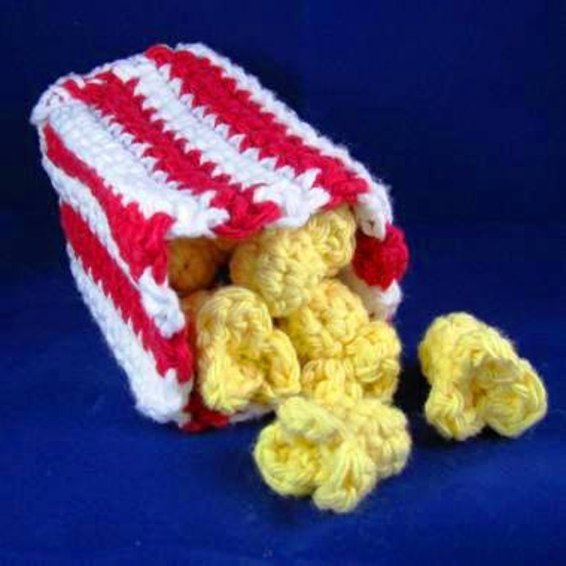 Amigurumi Crochet Pattern Quick and Easy Cute Popcorn and - Etsy
