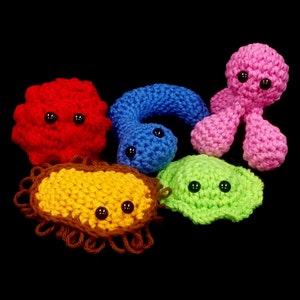 Crochet Pattern - Quick and Easy Cute Germs