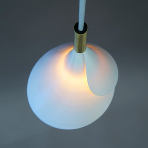 Involutus Pendant Light Eco lampshade Sustainable material white contemporary image 6