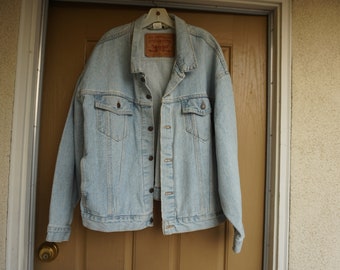 levis xxl denim jacket