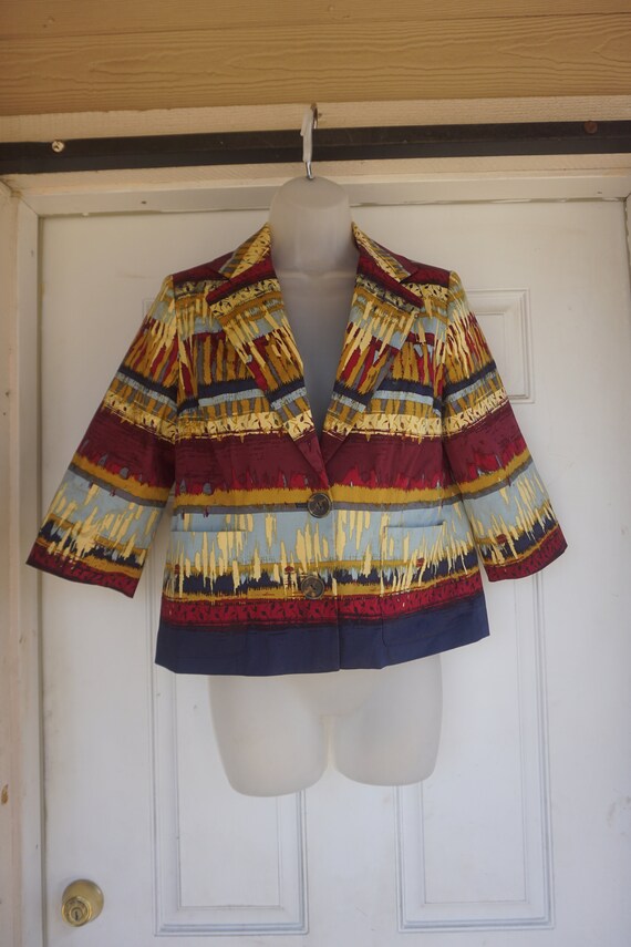 Vintage size 4 Pendleton two button fully lined j… - image 3