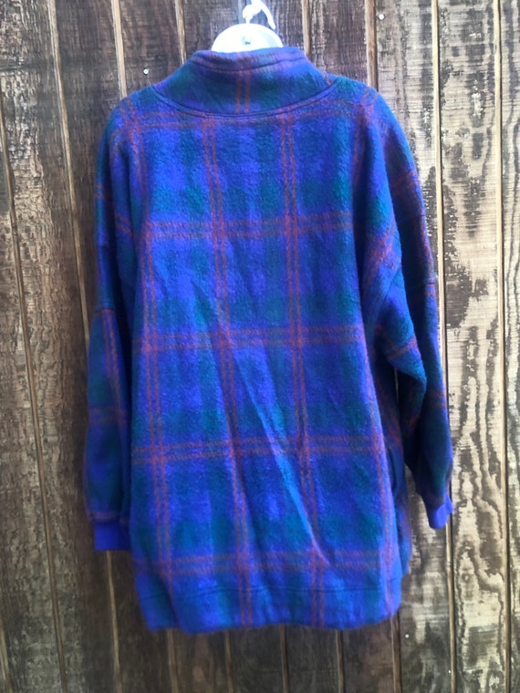 Vintage 90s 1990s size 22/24 fleece pullover - image 8