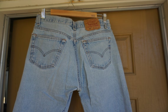 Upcycled USA levis 33 X 32 501 Levi's denim jeans… - image 6