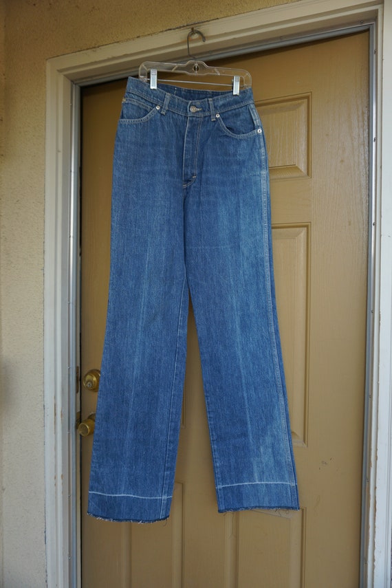 Oscar De La Renta  size small denim womens  90s - image 3