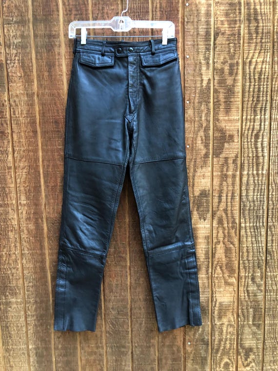 Harley Davidson Hein Gericke Leather Pants One Pocket - Etsy